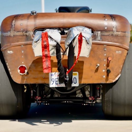 Unleashing Power: Watch This Beastly 900HP Rat Rod with a Gigantic Blower Tear Up the Streets!
