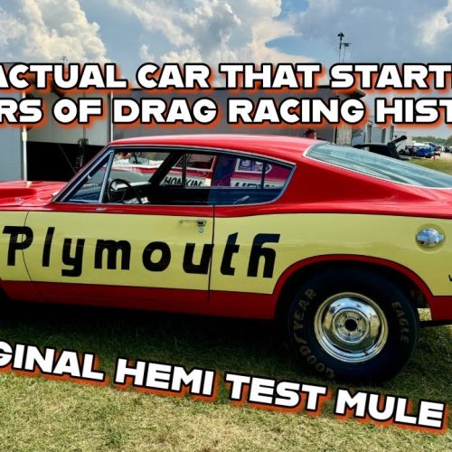 Unveiling the Original HEMI 426 Test Mule: The 1968 Plymouth Barracuda NHRA Super Stocker with Herb McCandless and Buddy Martin