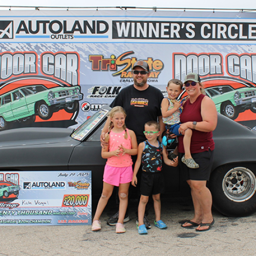 Vogel Triumphs at the Tri-State Autoland Door Car Challenge