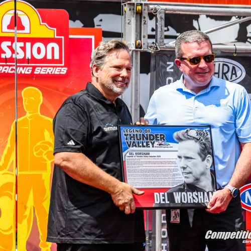 Worsham Celebrates His Latest Honor as a Legend